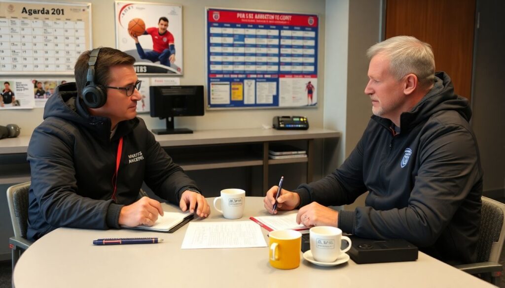 Этика журналистики на пресс-конференциях: как строить доверие тренеру - иллюстрация