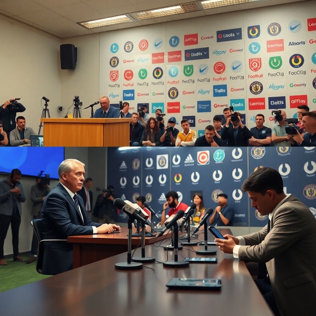 Влияние пресс‑конференций на настроение команды перед матчем и результат игры