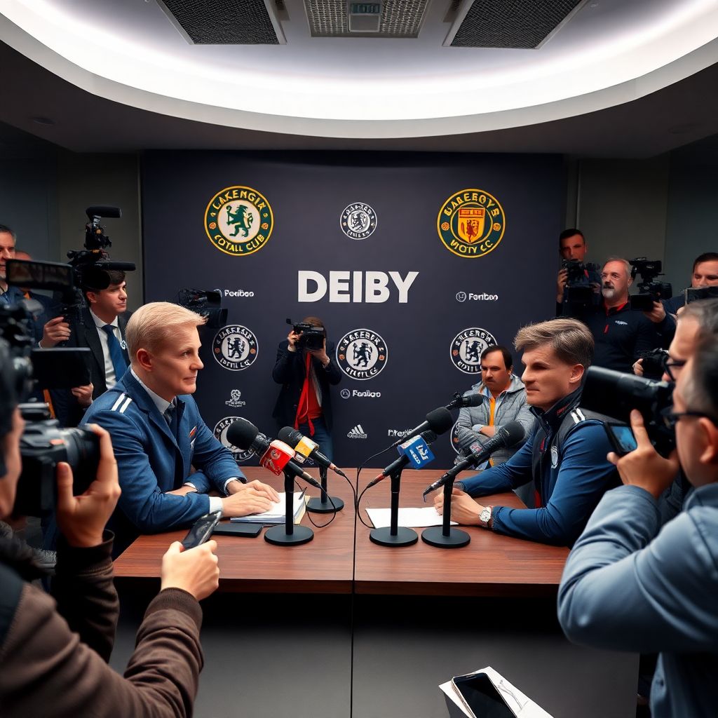 Тактика пресс-конференций перед дерби: что рассказывают тренеры и игроки