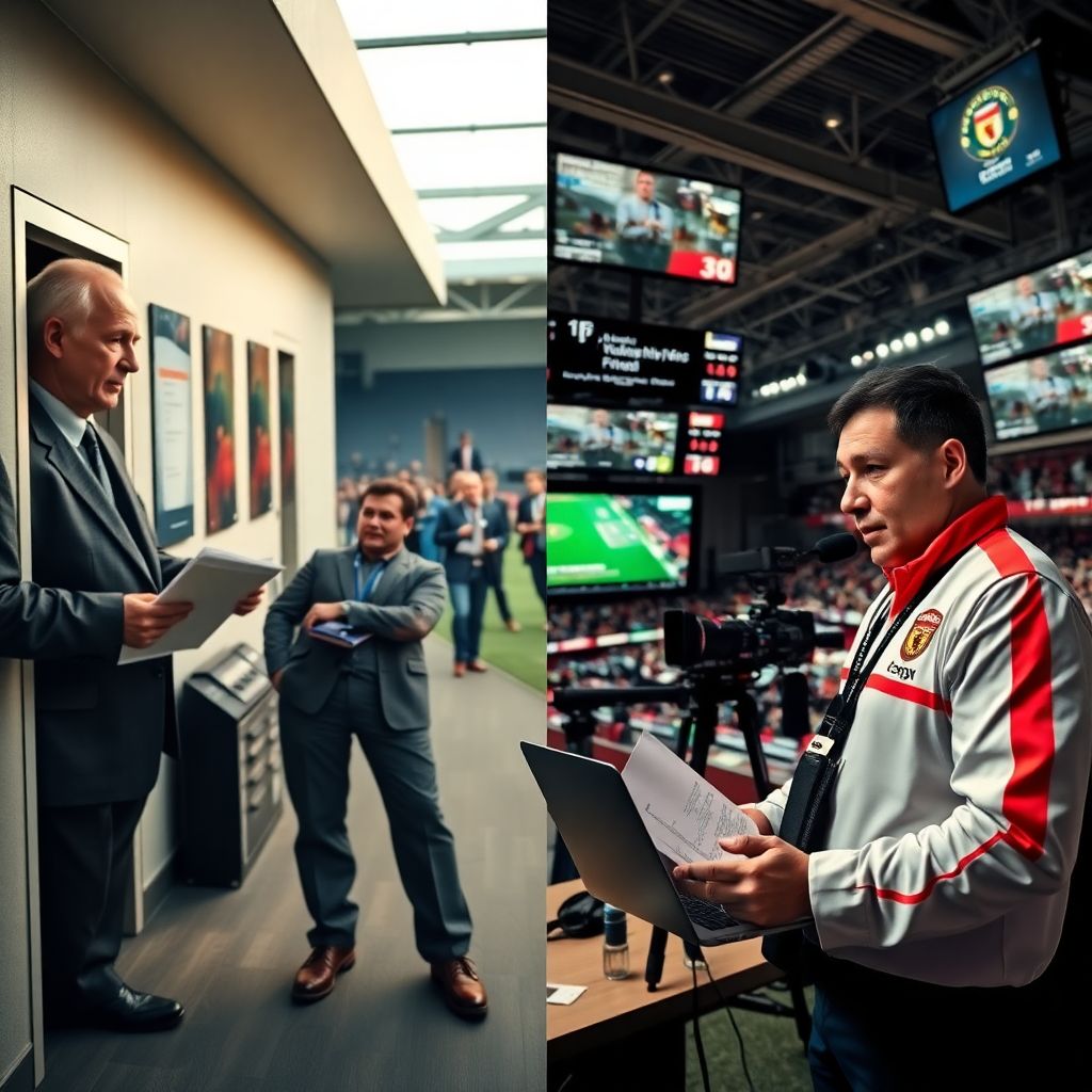 Роль пресс-атташе на матчах и после брифинга в организации работы СМИ