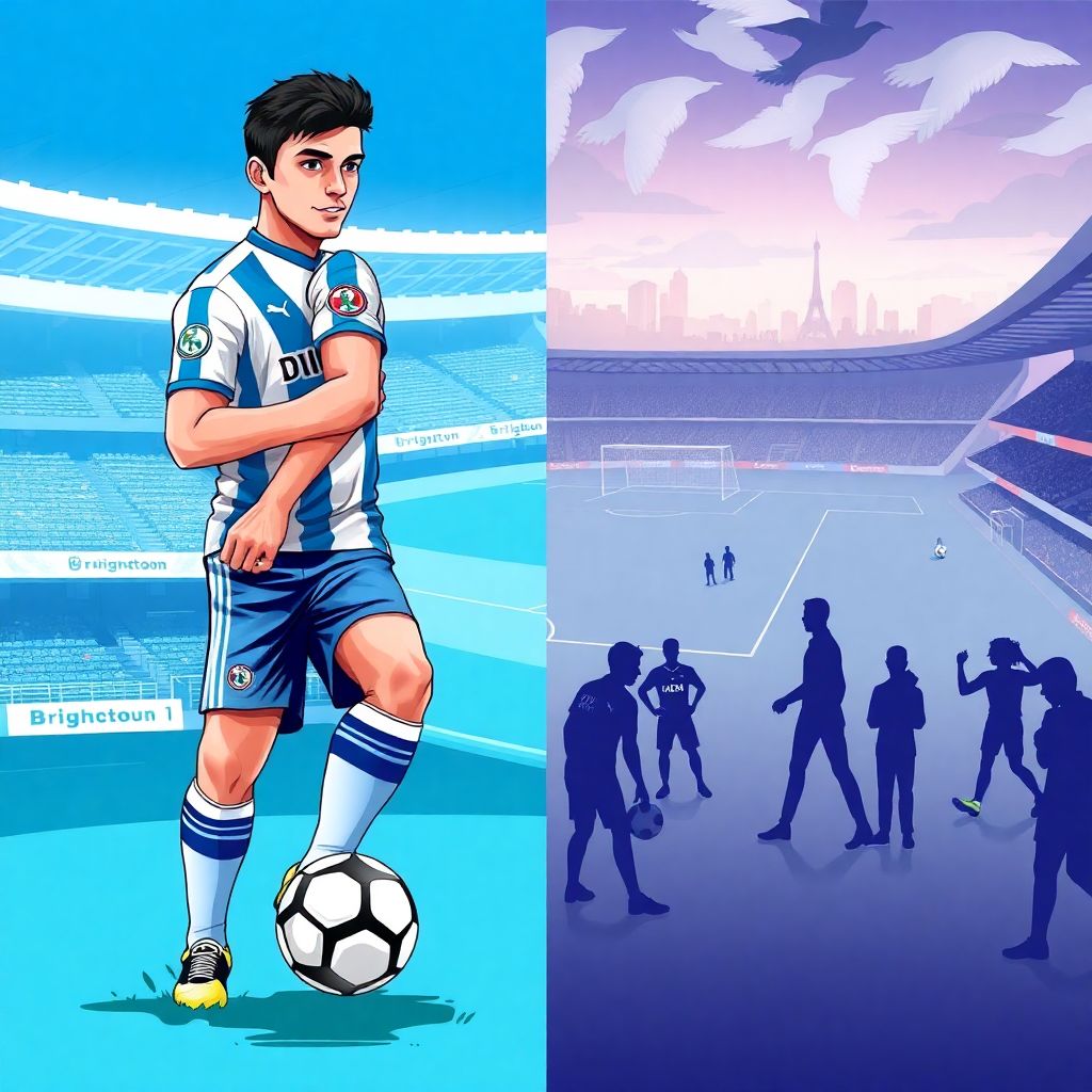 Диего Коппола из «Брайтона» близок к аренде в «Париж» и переходу в Лигу 1