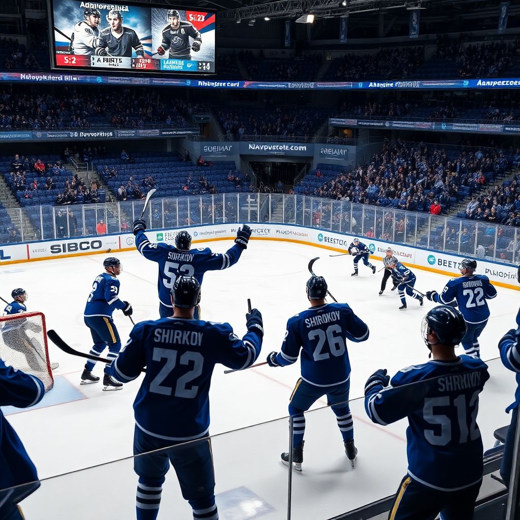 «Сибирь» уверенно обыграла «Адмирал» 5:2 и поднялась в таблице Востока КХЛ