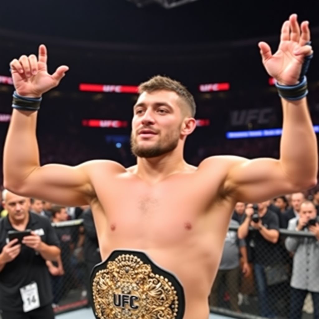 Ислам Махачев в Ufc проведёт титульный бой в июне против первого претендента